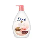 Dove Relaxing Almond Cream Body Wash with Hibiscus for Smooth Skin, Soft & Sweet Scent 1L