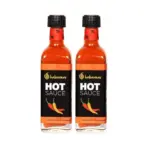 Habanero Hot chilli Sauce |Gluten Free | and Natural Ingredients (100 grams) .Enjoy with Fried Rice, Burger, Nachos and Momos..Perfect as a Condiment. (Pack of 2)