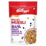 Kellogg’s Millet Muesli with 84% Fruit, Seed & Multigrain 1000g | High in Fibre | Multigrain Breakfast Cereal