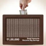 Money Saving Box for Kids and Adults | Wooden Money Bank with Lock | Big Size Piggy Bank 2 Lakh Target | 1 Lakh Saving Box with Numbers | Eco-Friendly Wooden Money Bank (Money Bank)